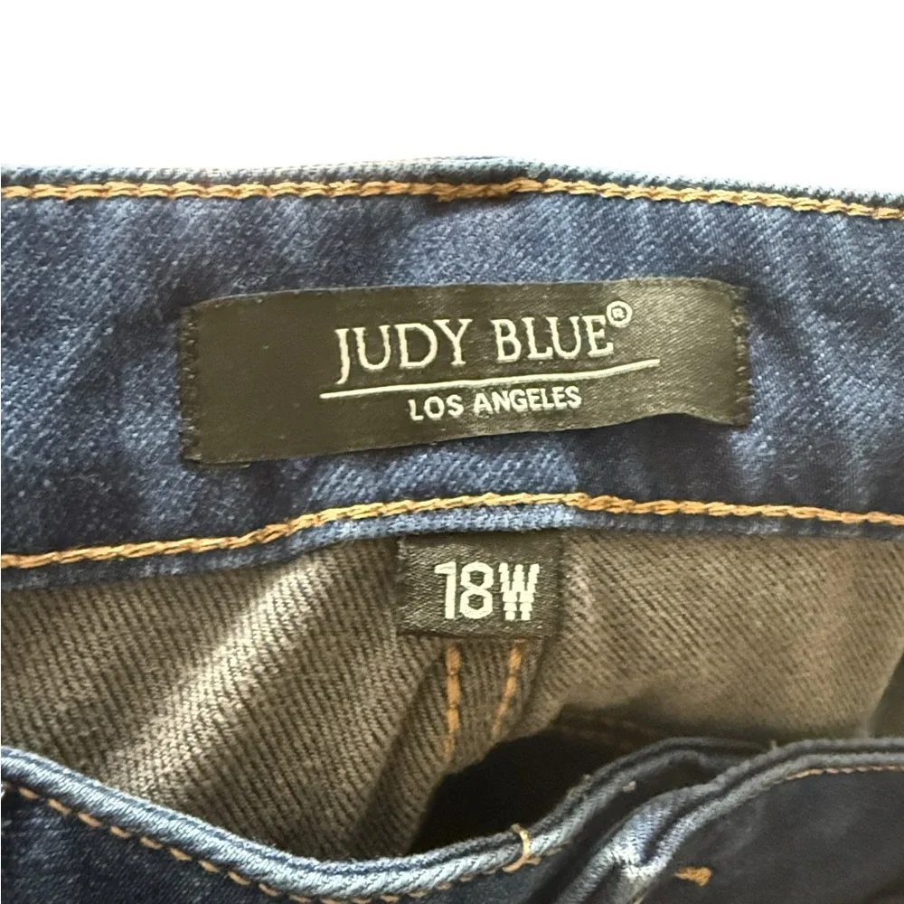 Judy Blue Skinny Jeans Women’s Size 18W Dark Wash Denim Stretch 5-Pocket - Picture 7 of 10
